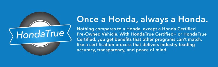 Once a Honda, Always a Honda.