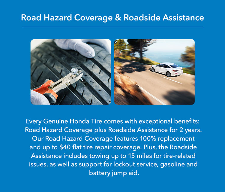 Road Hazard Coverage & Roadside Assistance