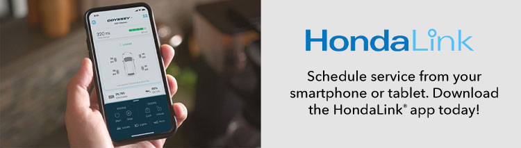 HondaLink - Schedule service from your smartphone or tablet. Download the HondaLink(reg) app today!